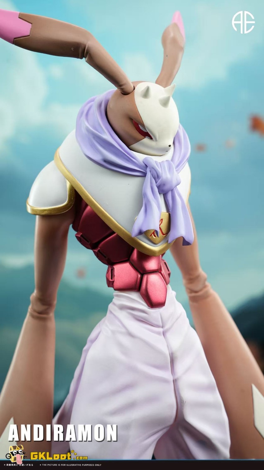 AE Studio Digimon Andiramon Statue - View 8 AE Studio Digimon Andiramon Statue - View 8