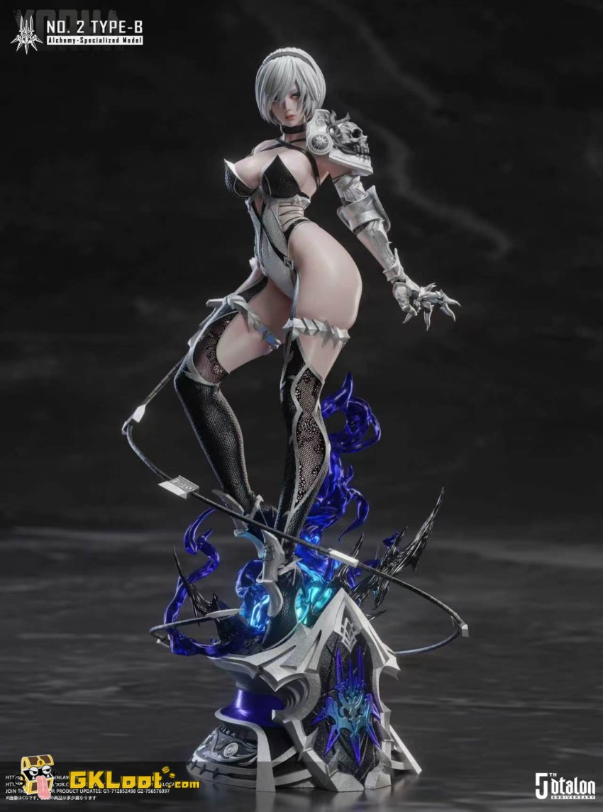 Dtalon Production Studio 1/4 NieR:Automata YoRHa No. 2 Type B Statue w/ LED - View 2 Dtalon Production Studio 1/4 NieR:Automata YoRHa No. 2 Type B Statue w/ LED - View 2