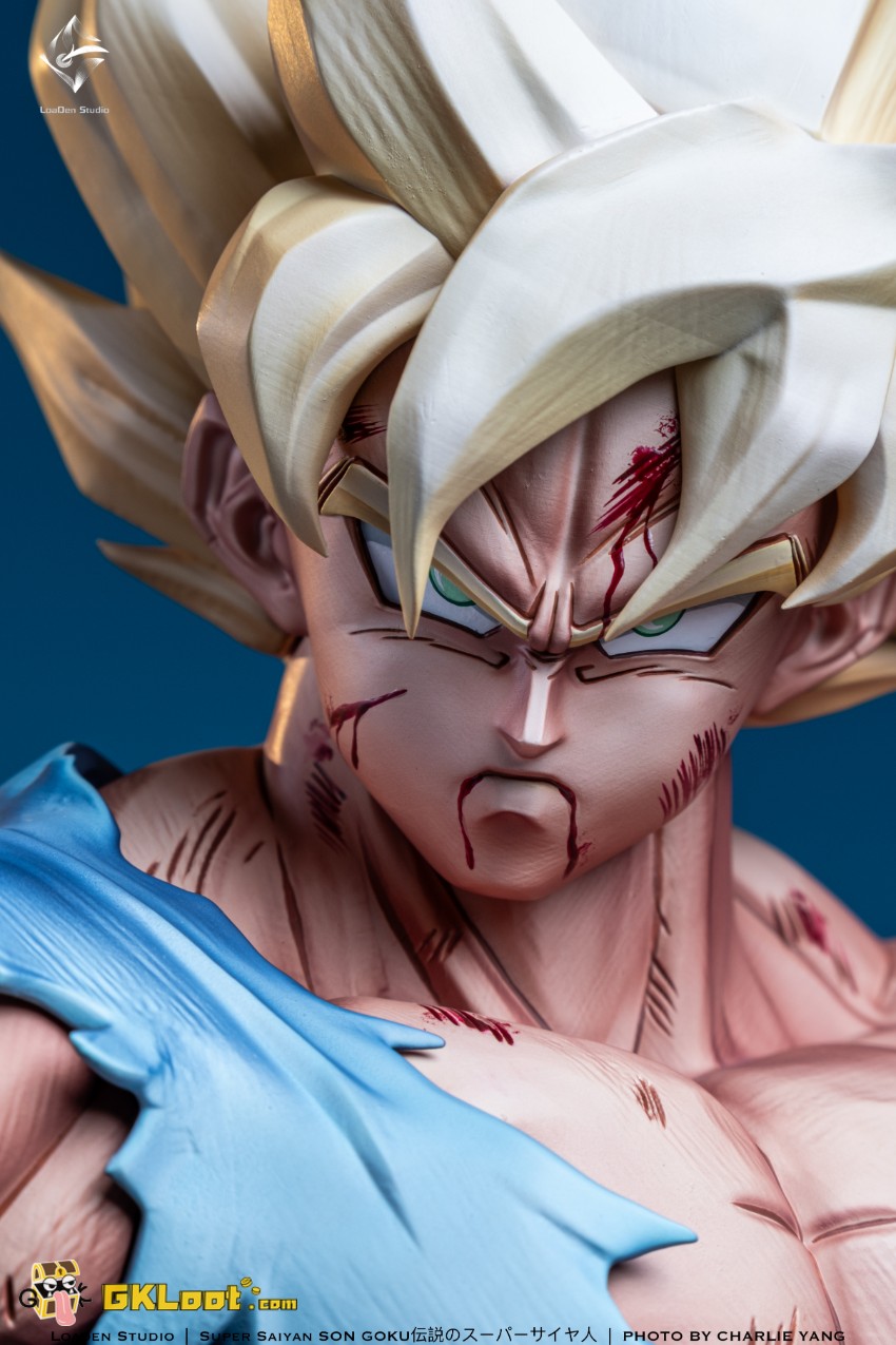LoaDen Studio 1/3 Dragon Ball Son Goku Bust - View 7 LoaDen Studio 1/3 Dragon Ball Son Goku Bust - View 7