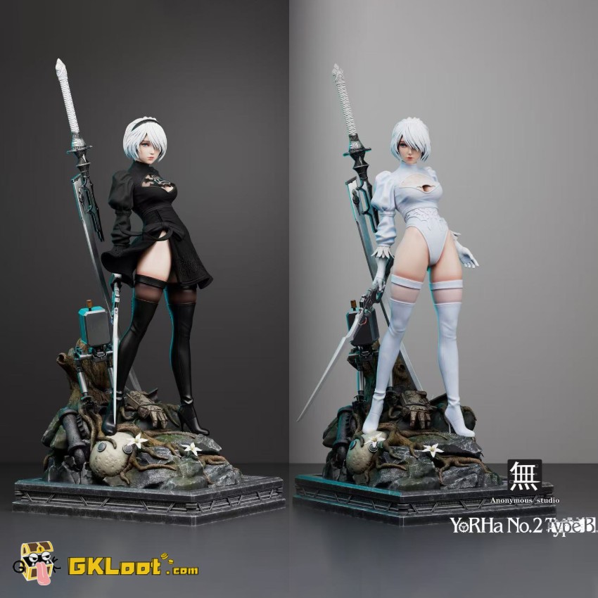 Anonymous Studio NieR:Automata YoRHa No. 2 Type B Statue - View 1 Anonymous Studio NieR:Automata YoRHa No. 2 Type B Statue - View 1