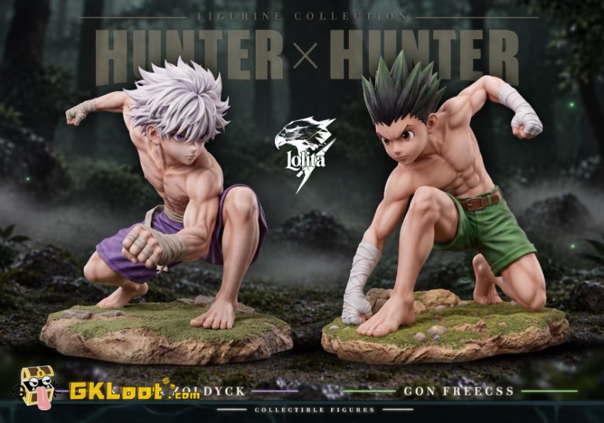Lolita Studio 1/6 Hunter × Hunter Killua Zoldyck & Gon Freecss Statue - View 3 Lolita Studio 1/6 Hunter × Hunter Killua Zoldyck & Gon Freecss Statue - View 3