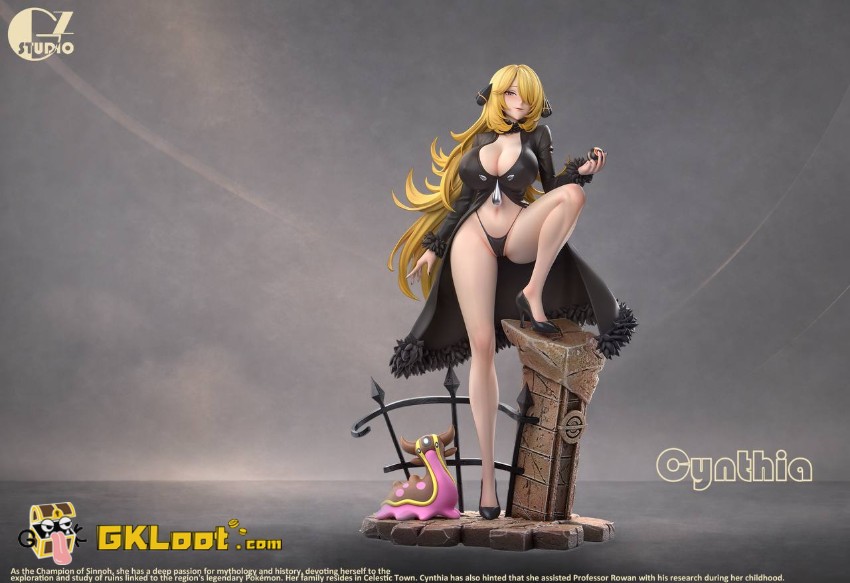 GZ Studio 1/6 Pokémon Cynthia Statue - View 13 GZ Studio 1/6 Pokémon Cynthia Statue - View 13