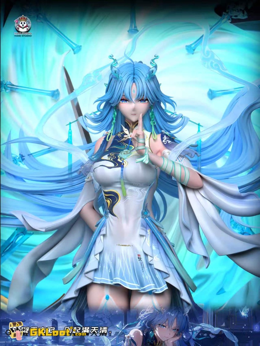 HANI Studio 1/6 Wuthering Waves Qingxiao Statue w/ LED - View 11 HANI Studio 1/6 Wuthering Waves Qingxiao Statue w/ LED - View 11