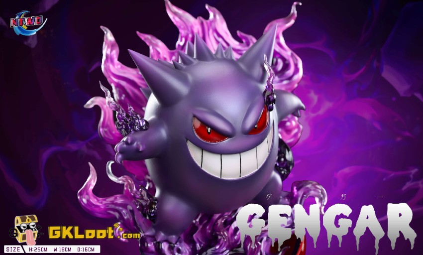 NTWO Studio Pokémon Gengar Statue - View 4 NTWO Studio Pokémon Gengar Statue - View 4