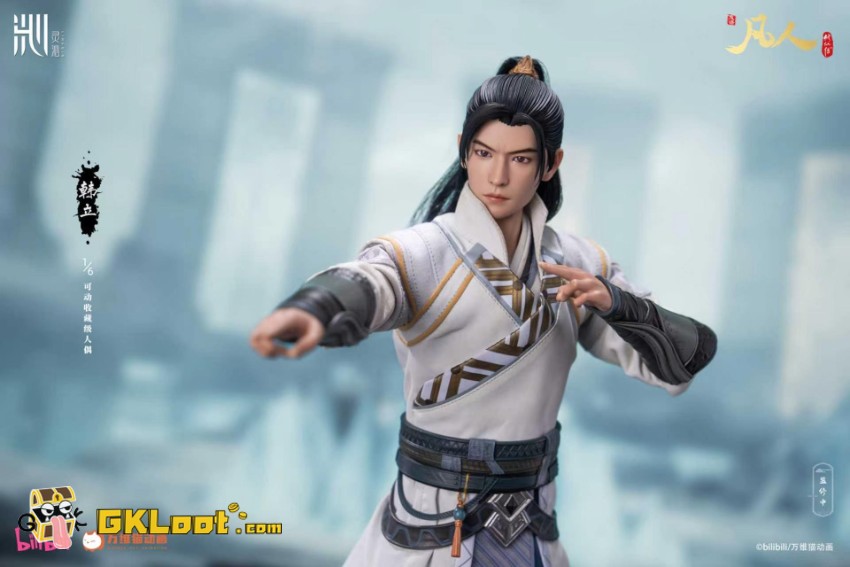 Ling Qin Studio 1/6 A Record of Mortal's Journey to Immortality Licensed Han Li Action Figure - View 5 Ling Qin Studio 1/6 A Record of Mortal's Journey to Immortality Licensed Han Li Action Figure - View 5