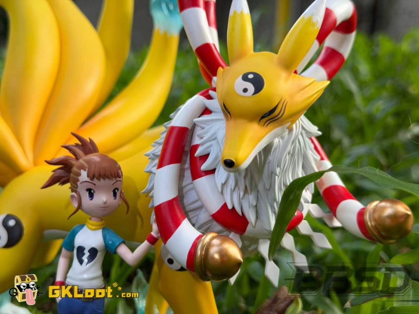 BBSD Studio MH Digimon Makino Ruki & Kyubimon Statue - View 1 BBSD Studio MH Digimon Makino Ruki & Kyubimon Statue - View 1