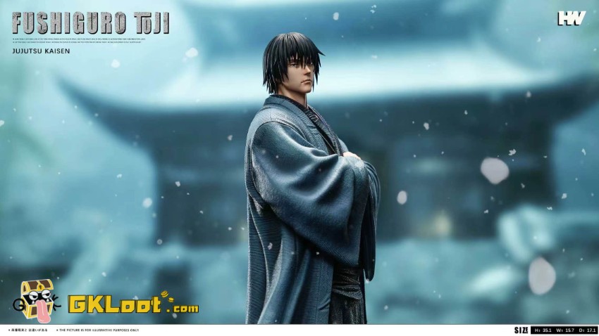 HW Studio 1/6 Jujutsu Kaisen Toji Fushiguro Statue - View 3 HW Studio 1/6 Jujutsu Kaisen Toji Fushiguro Statue - View 3