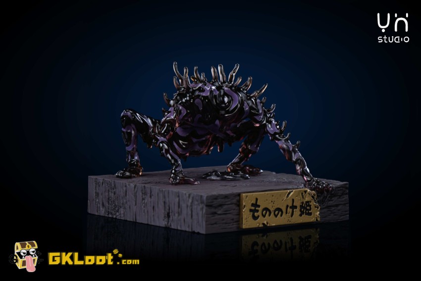 YH Studio Princess Mononoke San & Ashitaka Statue - View 15 YH Studio Princess Mononoke San & Ashitaka Statue - View 15