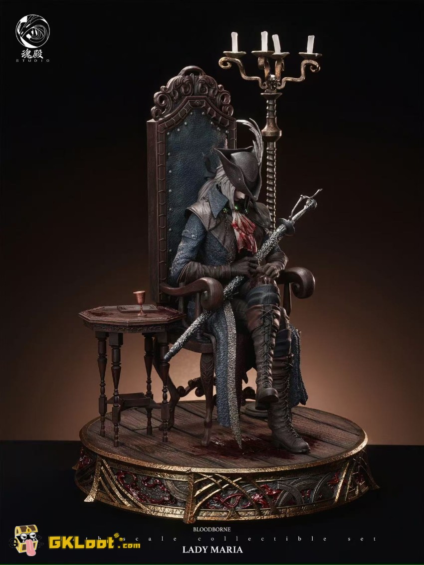 HunDian Studio 1/4 Bloodborne Lady Maria Statue - View 4 HunDian Studio 1/4 Bloodborne Lady Maria Statue - View 4