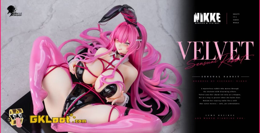 Miracle Workshop Studio 1/4 Goddess of Victory: Nikke Velvet Statue - View 7 Miracle Workshop Studio 1/4 Goddess of Victory: Nikke Velvet Statue - View 7
