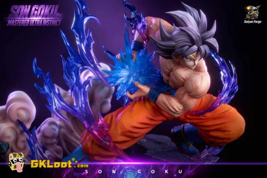 Saiyan Forge Studio 1/6 Dragon Ball Son Goku & Broly Statue - View 5 Saiyan Forge Studio 1/6 Dragon Ball Son Goku & Broly Statue - View 5