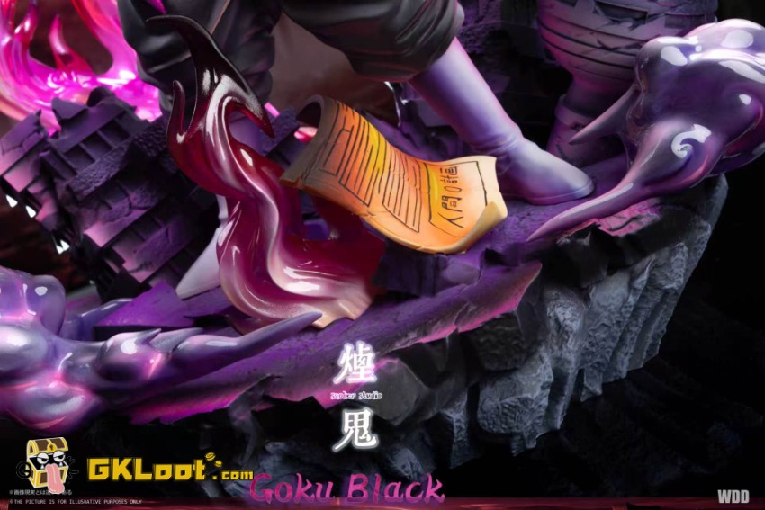 Jeen Studio Dragon Ball Goku Black Statue - View 1 Jeen Studio Dragon Ball Goku Black Statue - View 1