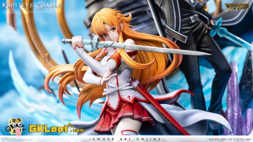 Dreammaker Studio Sword Art Online Yuuki Asuna & Kirigaya Kazuto Statue w/ LED - View 5 Dreammaker Studio Sword Art Online Yuuki Asuna & Kirigaya Kazuto Statue w/ LED - View 5