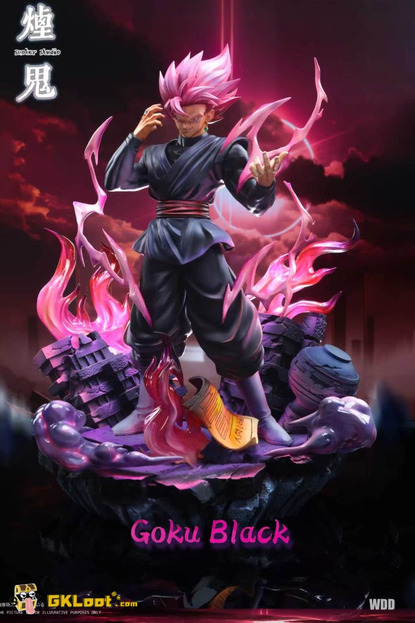 Jeen Studio Dragon Ball Goku Black Statue - View 6 Jeen Studio Dragon Ball Goku Black Statue - View 6