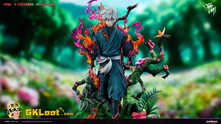 Abyss Studio 1/6 Hell's Paradise Gabimaru Statue - View 2 Abyss Studio 1/6 Hell's Paradise Gabimaru Statue - View 2