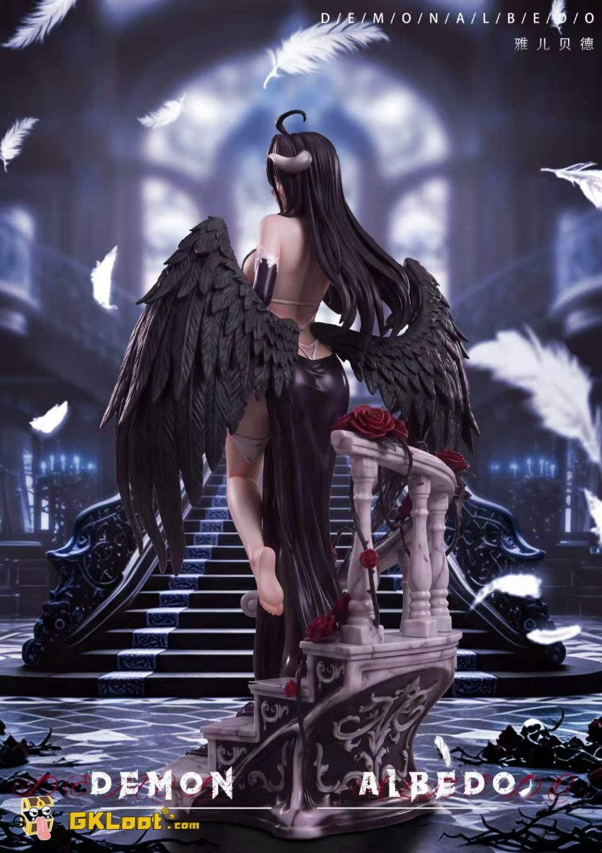 LKS Studio 1/6 Overlord Albedo Statue - View 5 LKS Studio 1/6 Overlord Albedo Statue - View 5