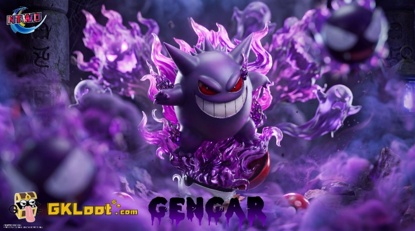 NTWO Studio Pokémon Gengar Statue - View 1 NTWO Studio Pokémon Gengar Statue - View 1