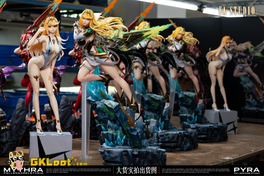 Fallen Angel Studio 1/4 Xenoblade Chronicles 2 Mythra Statue - View 1 Fallen Angel Studio 1/4 Xenoblade Chronicles 2 Mythra Statue - View 1
