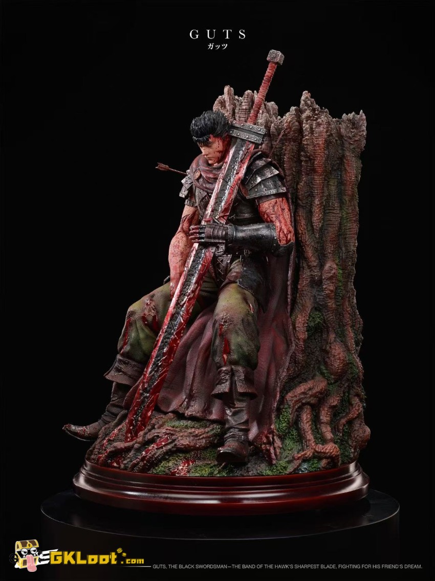 CE Studio 1/4 Berserk Guts Statue - View 9 CE Studio 1/4 Berserk Guts Statue - View 9