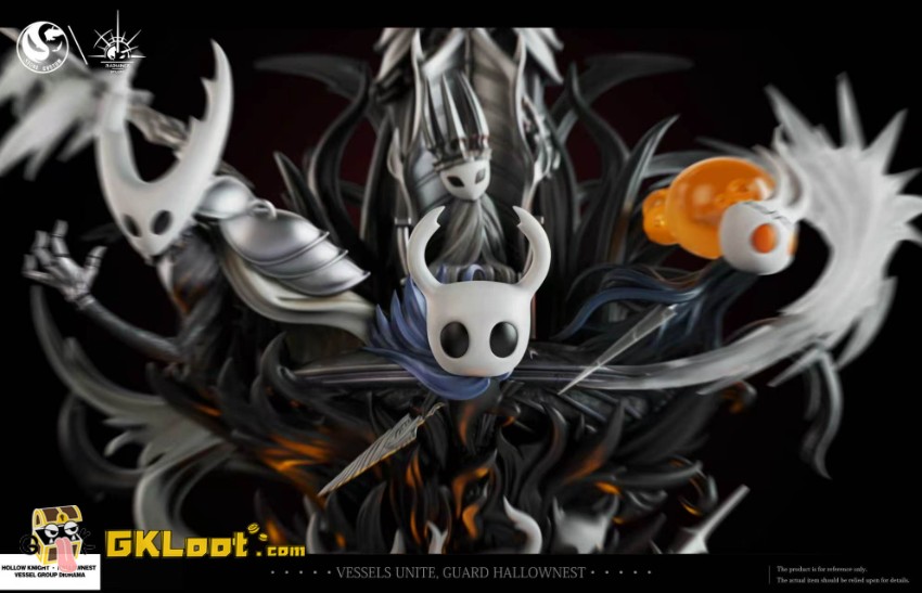 Stone Custom & Radiance Studio Hollow Knight Vessel Family Statue w/ LED - View 5 Stone Custom & Radiance Studio Hollow Knight Vessel Family Statue w/ LED - View 5