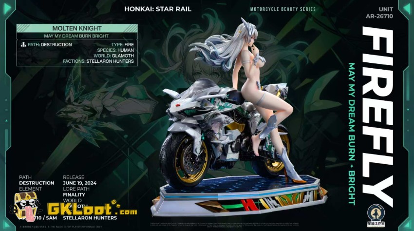 Star Origin Studio 1/6 Honkai: Star Rail Firefly Statue - View 5 Star Origin Studio 1/6 Honkai: Star Rail Firefly Statue - View 5