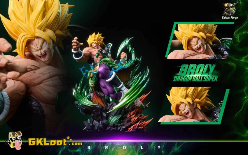 Saiyan Forge Studio 1/6 Dragon Ball Son Goku & Broly Statue - View 8 Saiyan Forge Studio 1/6 Dragon Ball Son Goku & Broly Statue - View 8