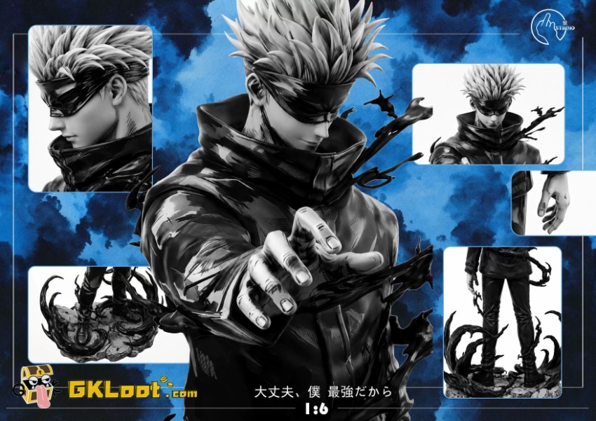 Shu Studio 1/6 Jujutsu Kaisen Satoru Gojo & Ryomen Sukuna Statue - View 2 Shu Studio 1/6 Jujutsu Kaisen Satoru Gojo & Ryomen Sukuna Statue - View 2