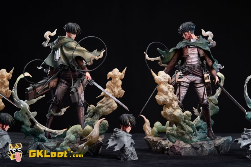 Scarlet Studio 1/6 Attack on Titan Levi Ackerman Statue - View 3 Scarlet Studio 1/6 Attack on Titan Levi Ackerman Statue - View 3
