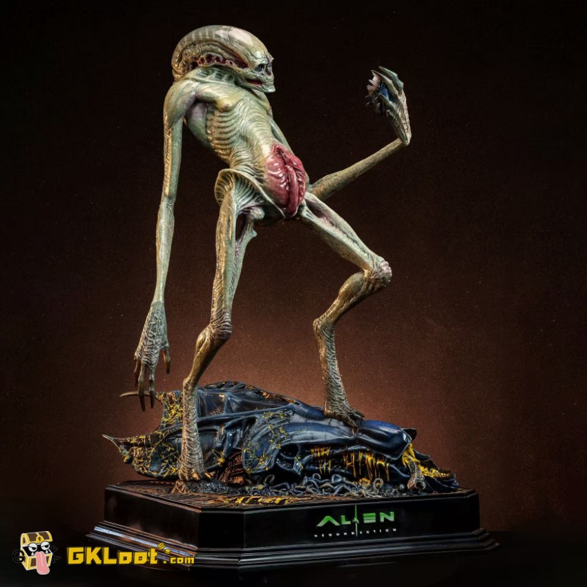 DEEPMYTH Studio 1/3 Alien Newborn Statue w/ LED - View 1 DEEPMYTH Studio 1/3 Alien Newborn Statue w/ LED - View 1