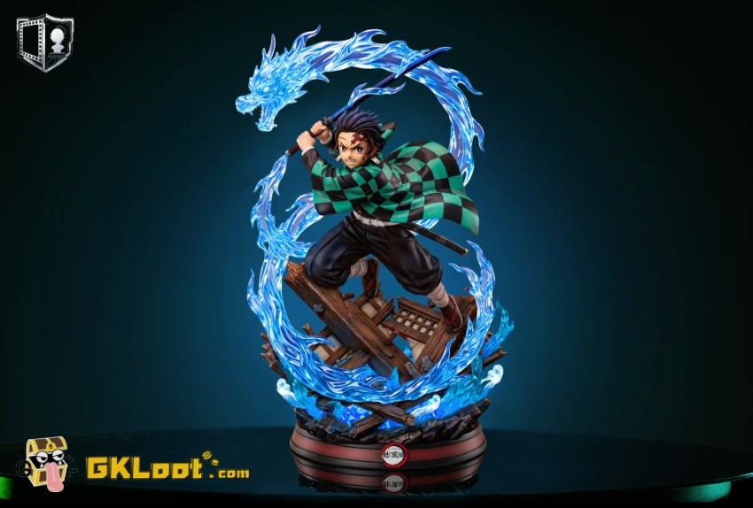 Ying Shi Studio Demon Slayer Tanjiro Kamado Statue - View 4 Ying Shi Studio Demon Slayer Tanjiro Kamado Statue - View 4