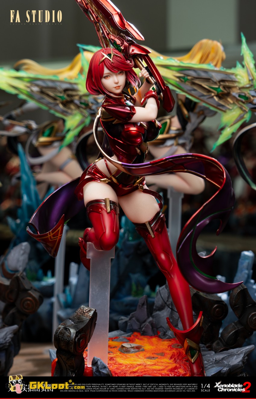 Fallen Angel Studio 1/4 Xenoblade Chronicles 2 Pyra Statue - View 2 Fallen Angel Studio 1/4 Xenoblade Chronicles 2 Pyra Statue - View 2