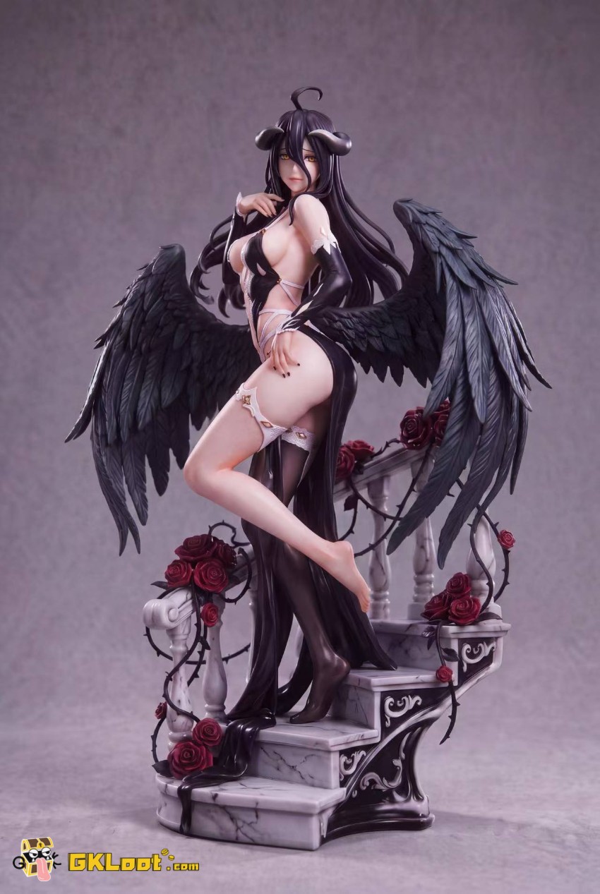 LKS Studio 1/6 Overlord Albedo Statue - View 3 LKS Studio 1/6 Overlord Albedo Statue - View 3