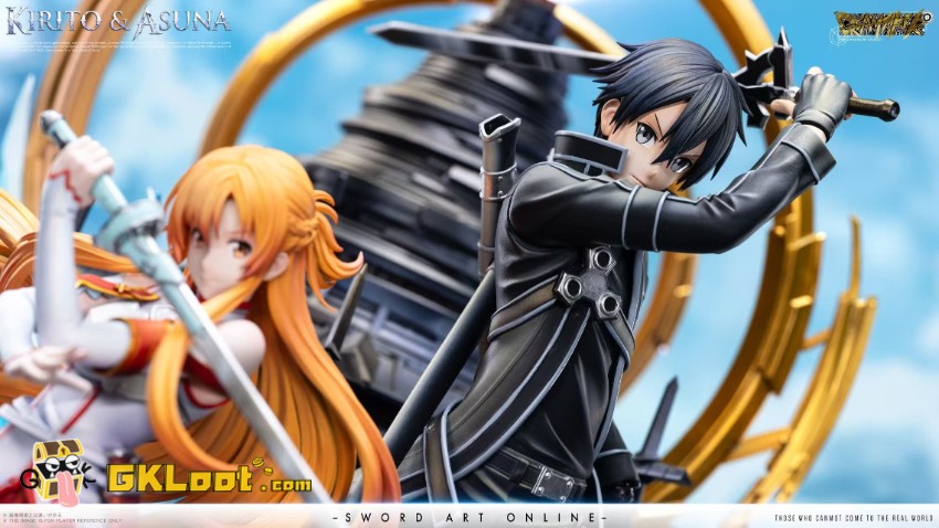 Dreammaker Studio Sword Art Online Yuuki Asuna & Kirigaya Kazuto Statue w/ LED - View 6 Dreammaker Studio Sword Art Online Yuuki Asuna & Kirigaya Kazuto Statue w/ LED - View 6