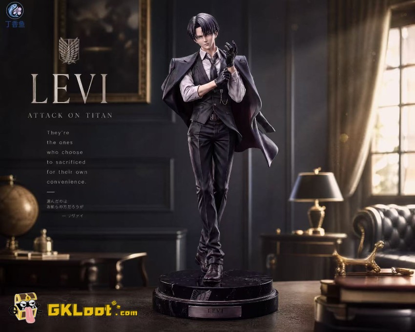 DXY Studio Attack on Titan Levi Ackerman Statue - View 1 DXY Studio Attack on Titan Levi Ackerman Statue - View 1