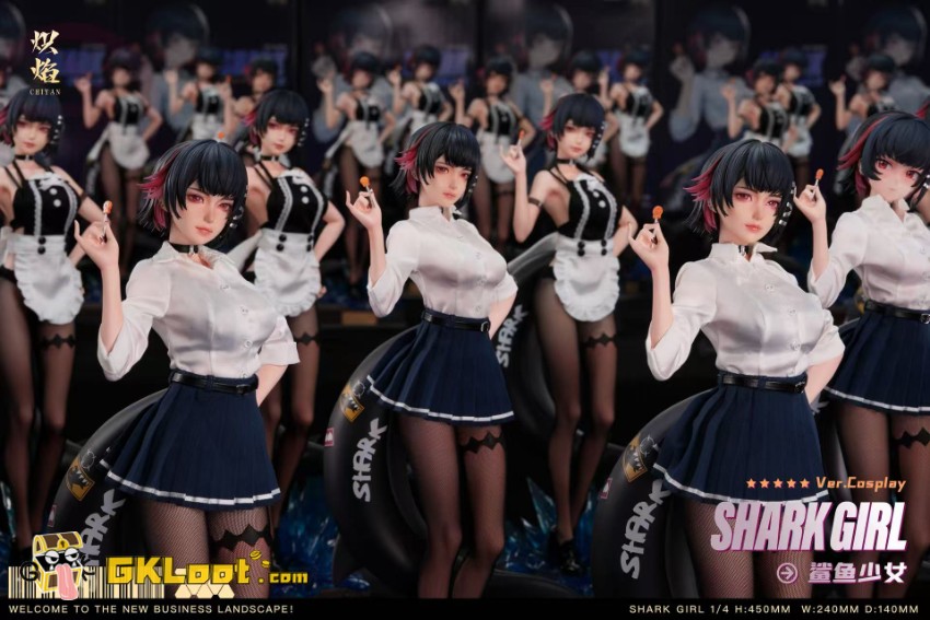 ChiYan Studio 1/4 Zenless Zone Zero Ellen Joe Statue - View 3 ChiYan Studio 1/4 Zenless Zone Zero Ellen Joe Statue - View 3