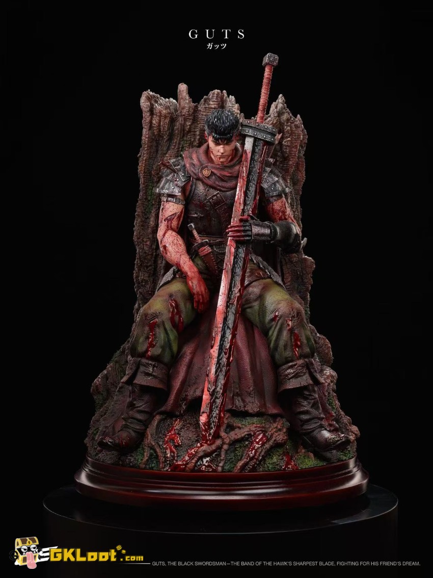 CE Studio 1/4 Berserk Guts Statue - View 8 CE Studio 1/4 Berserk Guts Statue - View 8