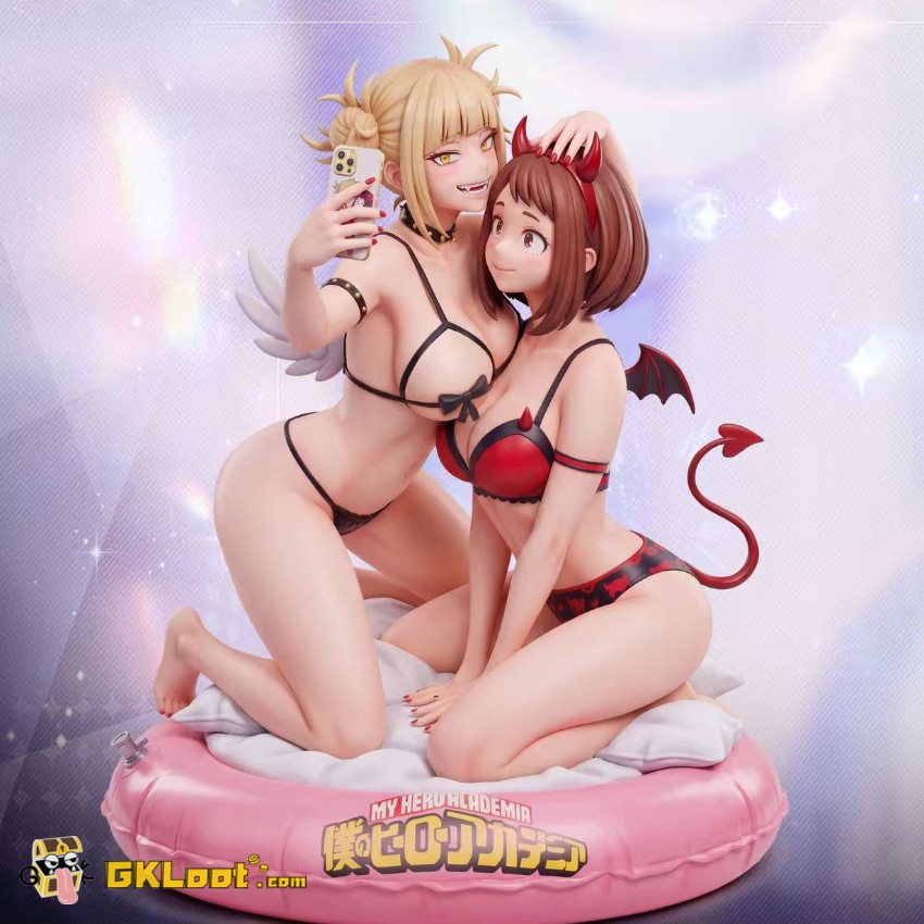 Player & Hero Studio My Hero Academia Himiko Toga & Ochaco Uraraka Statue - View 1 Player & Hero Studio My Hero Academia Himiko Toga & Ochaco Uraraka Statue - View 1