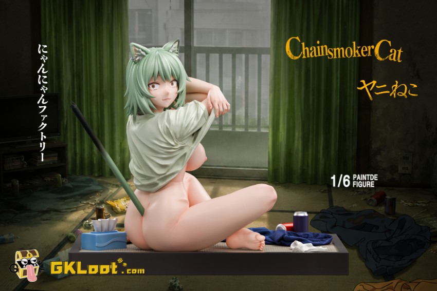 Hero Goblin Studio 1/6 Yani Neko & Monogatari Series Yaniko Satou & Black Hanekawa Satou - View 6 Hero Goblin Studio 1/6 Yani Neko & Monogatari Series Yaniko Satou & Black Hanekawa Satou - View 6