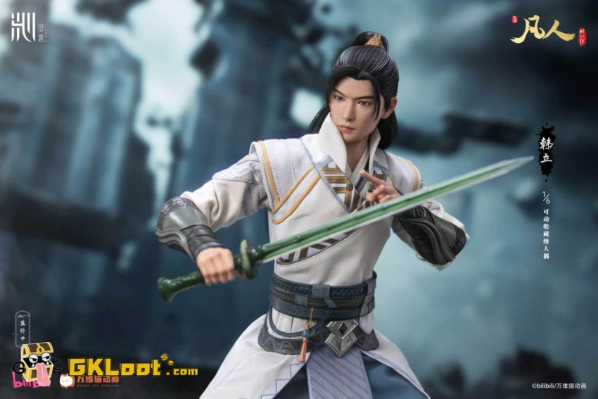 Ling Qin Studio 1/6 A Record of Mortal's Journey to Immortality Licensed Han Li Action Figure - View 2 Ling Qin Studio 1/6 A Record of Mortal's Journey to Immortality Licensed Han Li Action Figure - View 2
