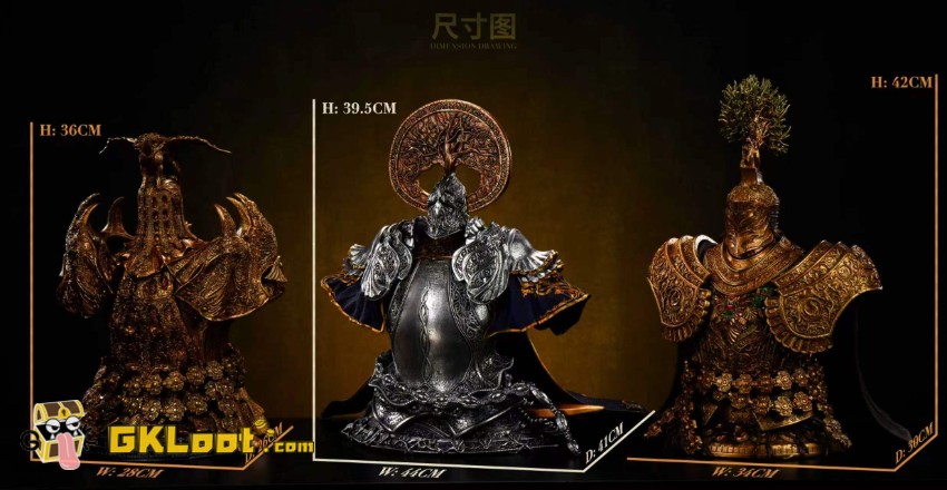 Sword & Wing Studio 1/3 Elden Ring Tree Sentinel & Draconic Tree Sentinel & Loretta Bust - View 26 Sword & Wing Studio 1/3 Elden Ring Tree Sentinel & Draconic Tree Sentinel & Loretta Bust - View 26