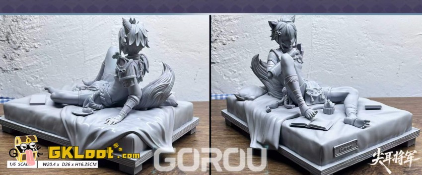 Laboo Studio 1/6 Genshin Impact Gorou Statue - View 1 Laboo Studio 1/6 Genshin Impact Gorou Statue - View 1