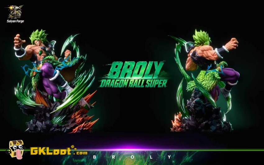 Saiyan Forge Studio 1/6 Dragon Ball Son Goku & Broly Statue - View 3 Saiyan Forge Studio 1/6 Dragon Ball Son Goku & Broly Statue - View 3