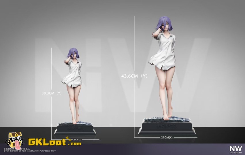 Night Wing Studio Chainsaw Man Reze Statue - View 11 Night Wing Studio Chainsaw Man Reze Statue - View 11