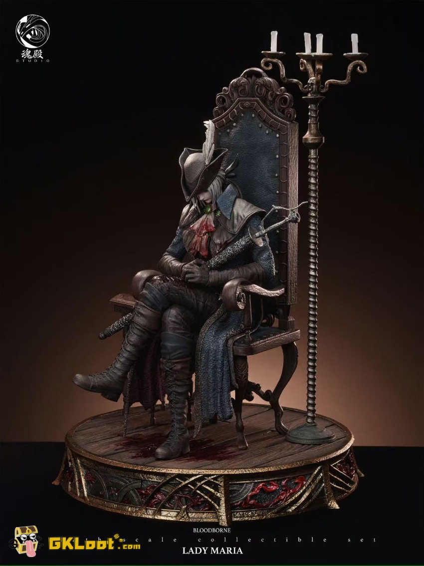 HunDian Studio 1/4 Bloodborne Lady Maria Statue - View 1 HunDian Studio 1/4 Bloodborne Lady Maria Statue - View 1