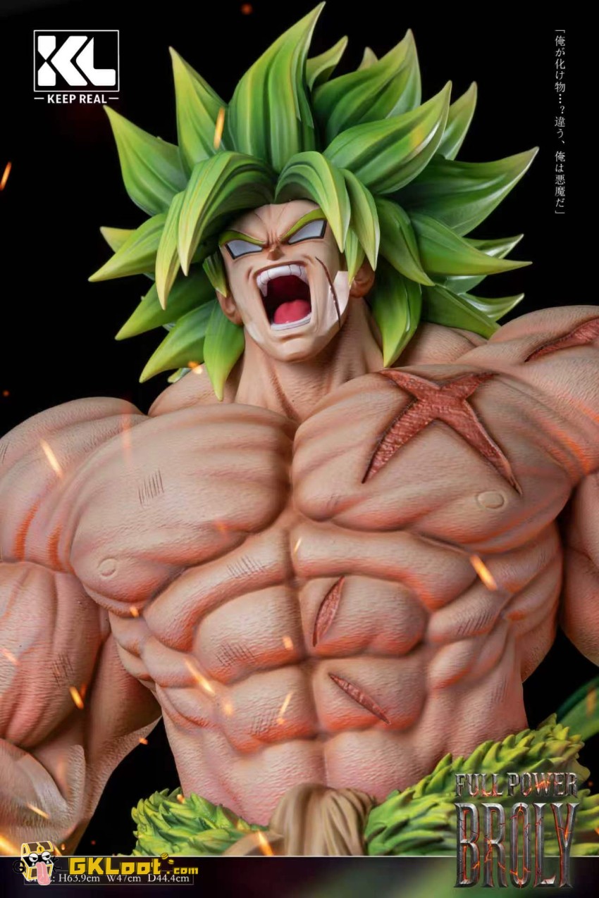 Keep Real Studio 1/6 Dragon Ball Broly Statue - View 6 Keep Real Studio 1/6 Dragon Ball Broly Statue - View 6