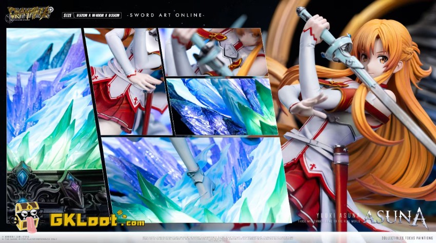 Dreammaker Studio Sword Art Online Yuuki Asuna & Kirigaya Kazuto Statue w/ LED - View 10 Dreammaker Studio Sword Art Online Yuuki Asuna & Kirigaya Kazuto Statue w/ LED - View 10