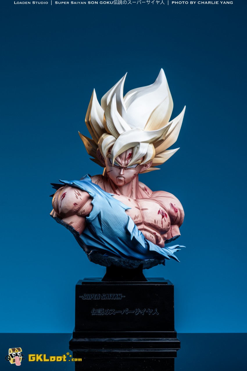 LoaDen Studio 1/3 Dragon Ball Son Goku Bust - View 6 LoaDen Studio 1/3 Dragon Ball Son Goku Bust - View 6