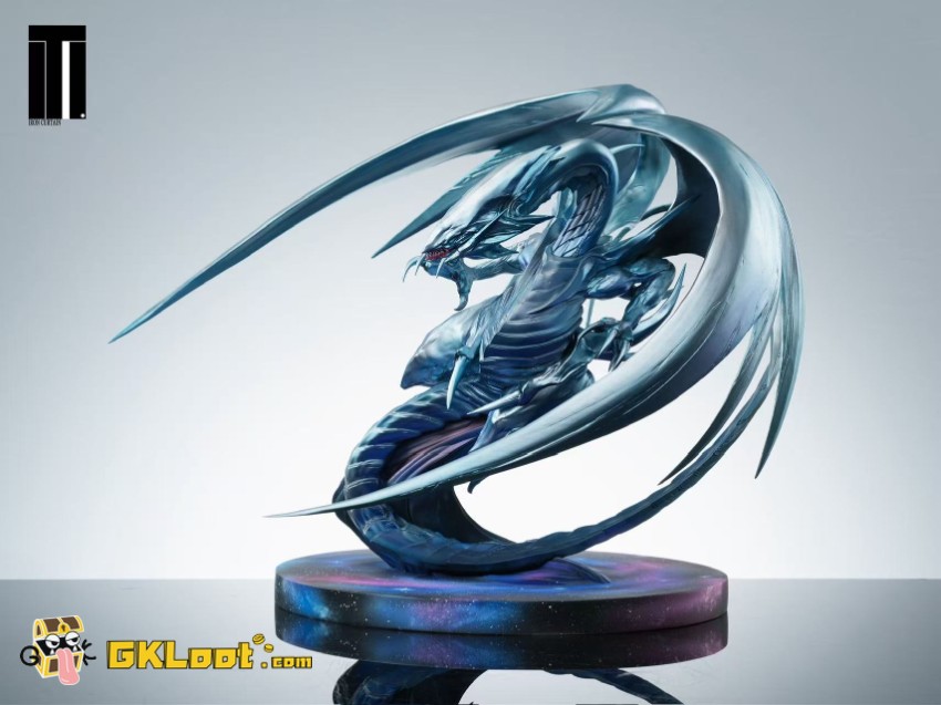 Iron Curtain Studio Yu-Gi-Oh! Blue-Eyes White Dragon Statue - View 6 Iron Curtain Studio Yu-Gi-Oh! Blue-Eyes White Dragon Statue - View 6