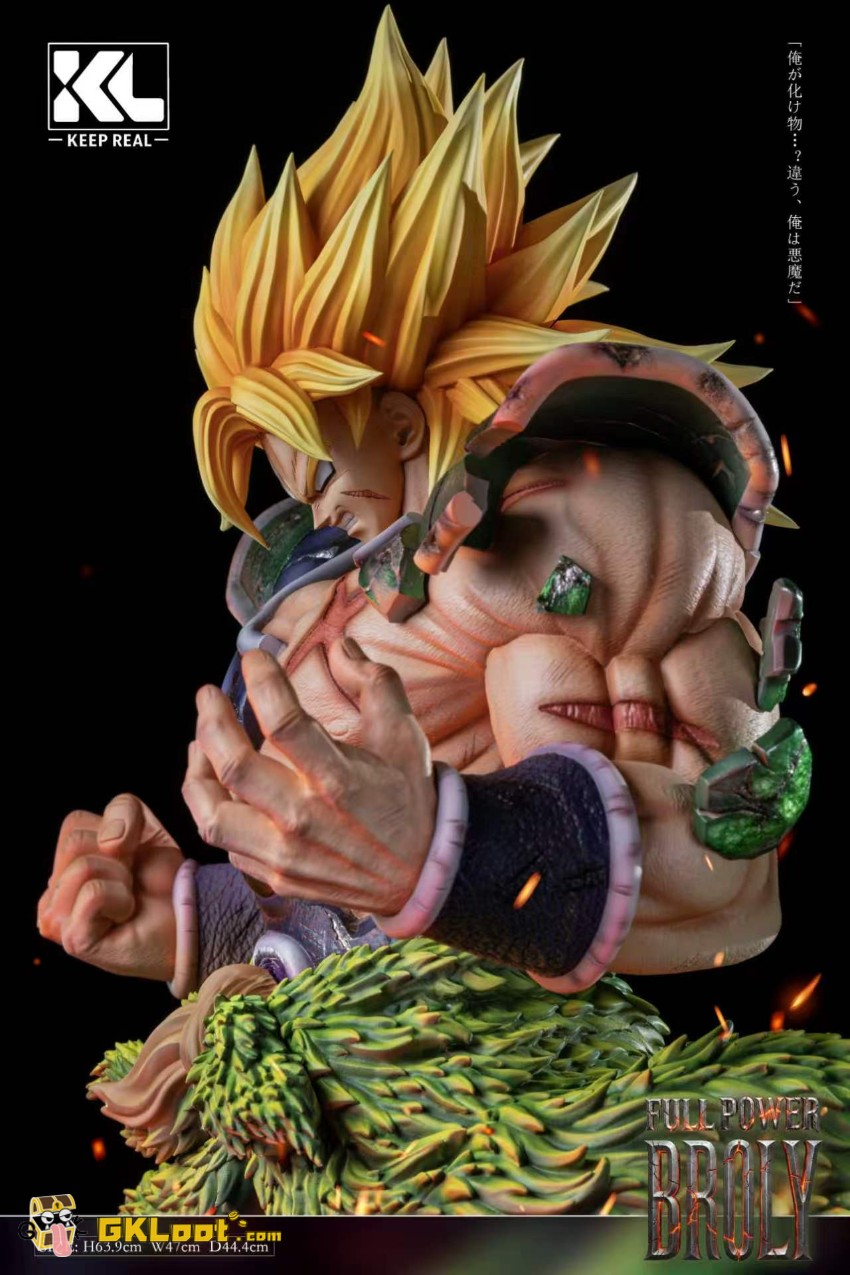 Keep Real Studio 1/6 Dragon Ball Broly Statue - View 5 Keep Real Studio 1/6 Dragon Ball Broly Statue - View 5