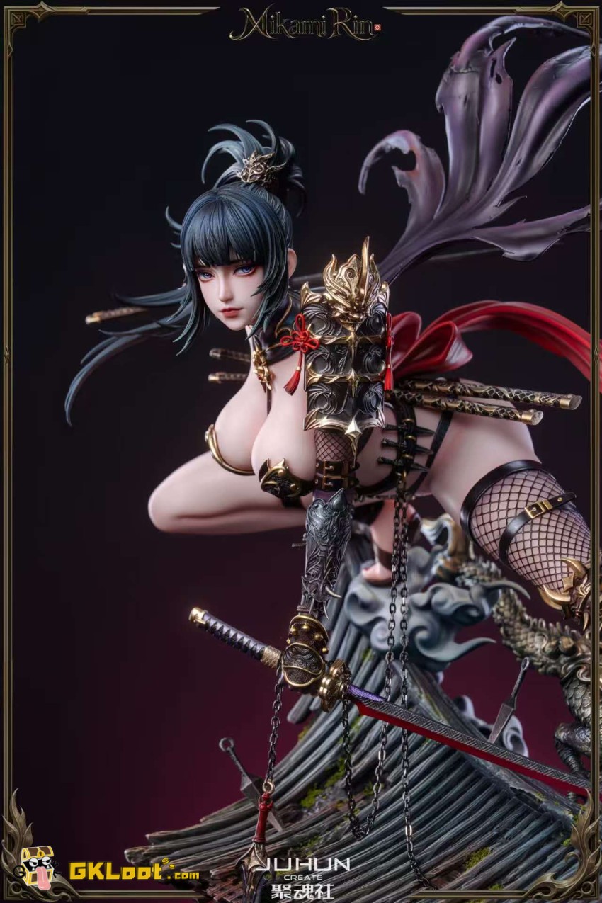 JuHun Create Studio 1/4 Original Mikami Rin Statue - View 3 JuHun Create Studio 1/4 Original Mikami Rin Statue - View 3